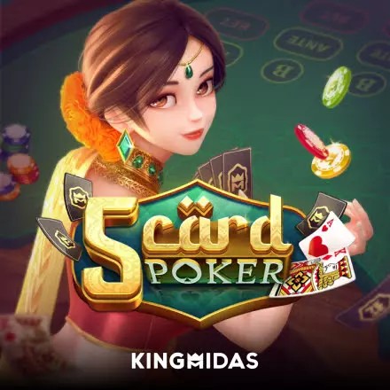 5 Card Poker logo by King Midas LeBull Casino