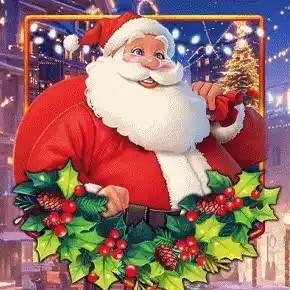 Christmas Wheel online game logo by KA Gaming on lebullportugal.com