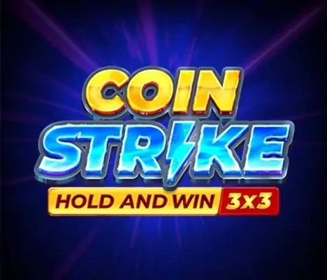 Coin Strike: Hold and Win online game logo by Playson on lebullportugal.com