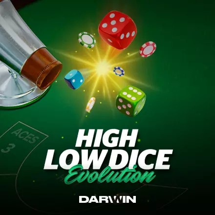 Play the High Low Dice Evolution slot by Darwin Gaming on LeBull Casino
