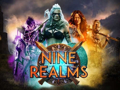 Nine Realms game by Red Tiger Gaming – logo hosted on LeBull Casino