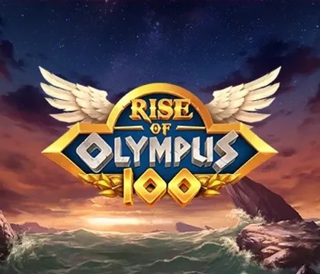 Slots logo of Rise of Olympus 100 from Play&#039;n GO at LeBull Casino
