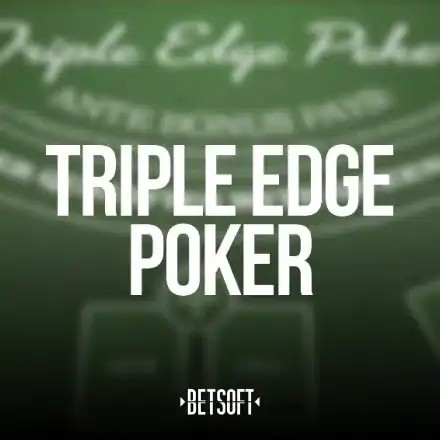 Play Triple Edge Poker slot by Betsoft Gaming on lebullportugal.com